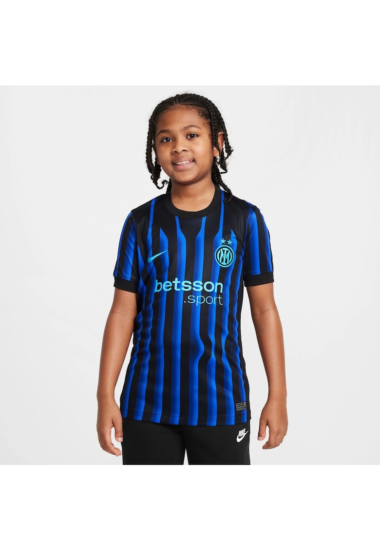 Tricou copii Inter Y Nk Df Jsy Ss Stad Hm - Albastru