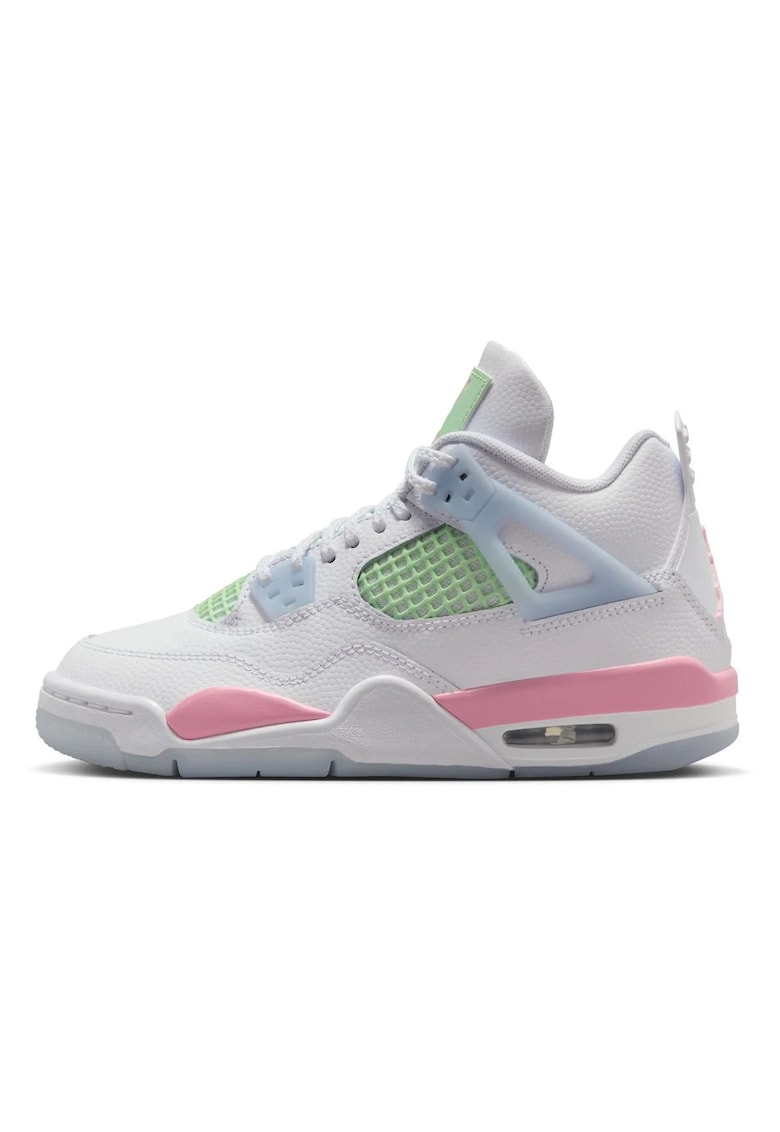 Pantofi Sport Air 4 Retro (Gs) - Alb