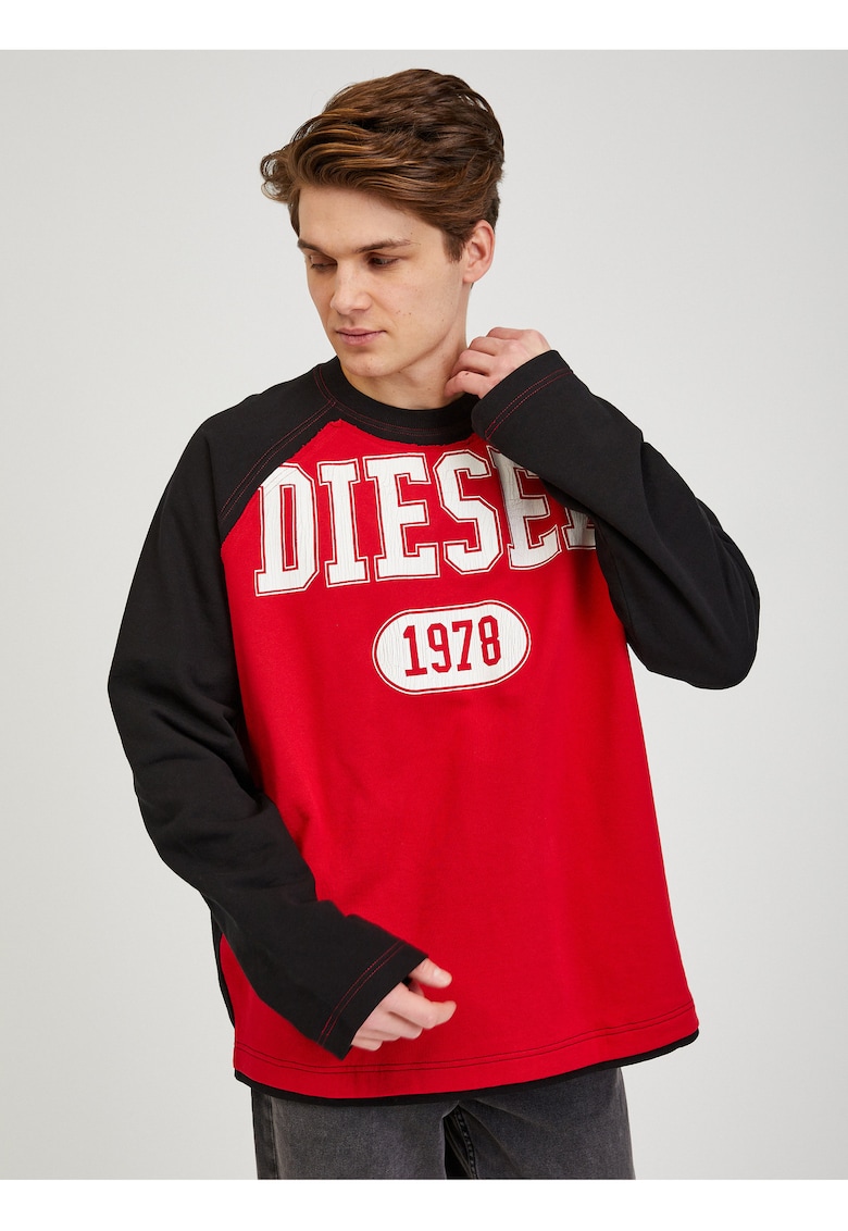 Bluza de trening cu logo supradimensionat