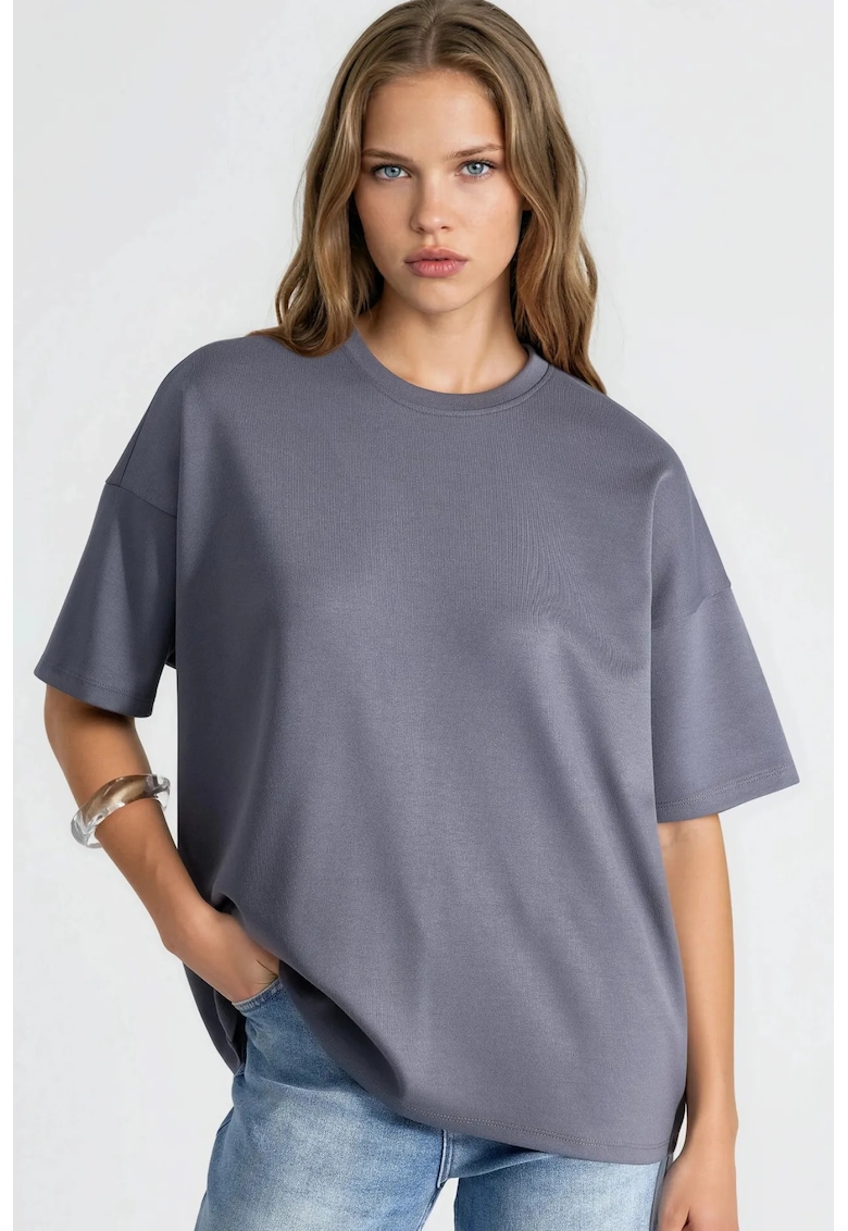 Tricou dama gri