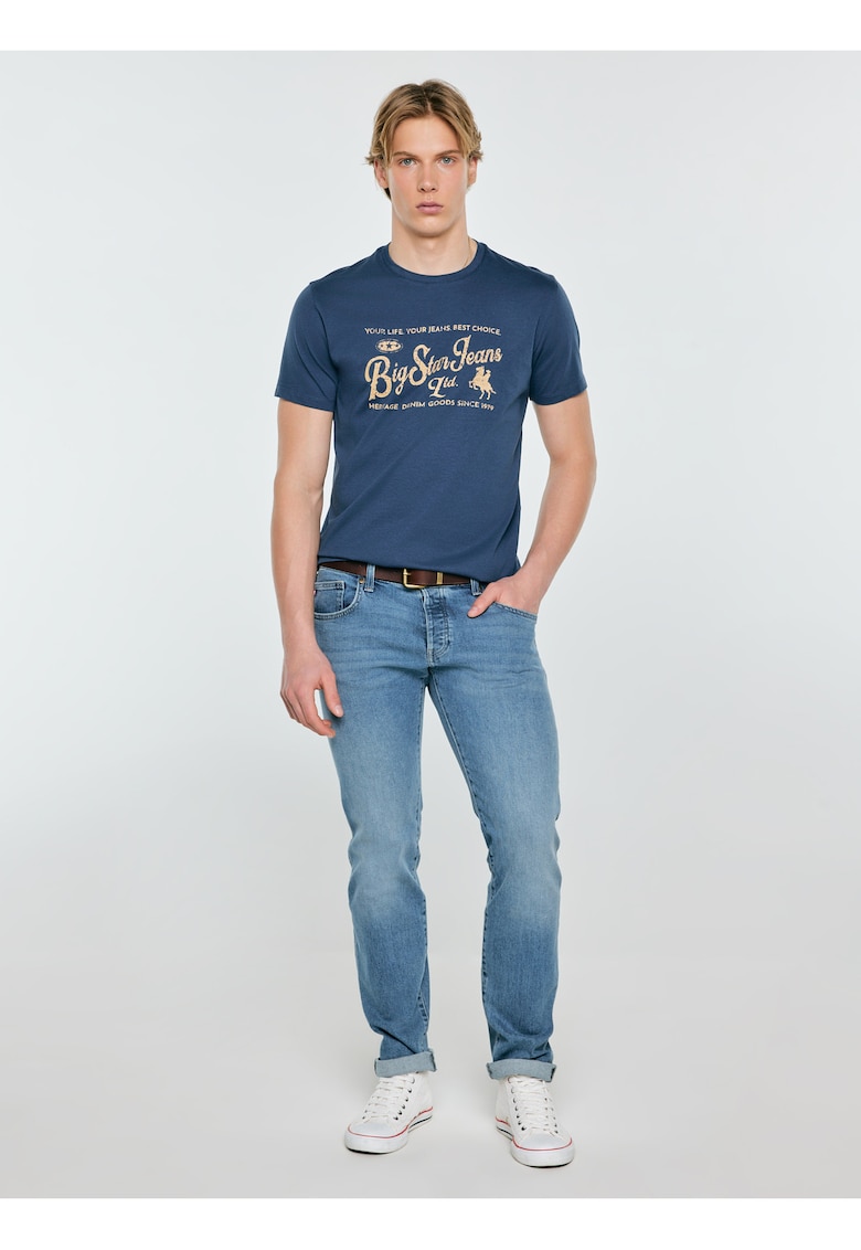 Authentic tricou cu print logo