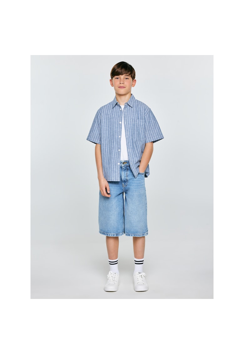 Camasa lejera cu model in dungi