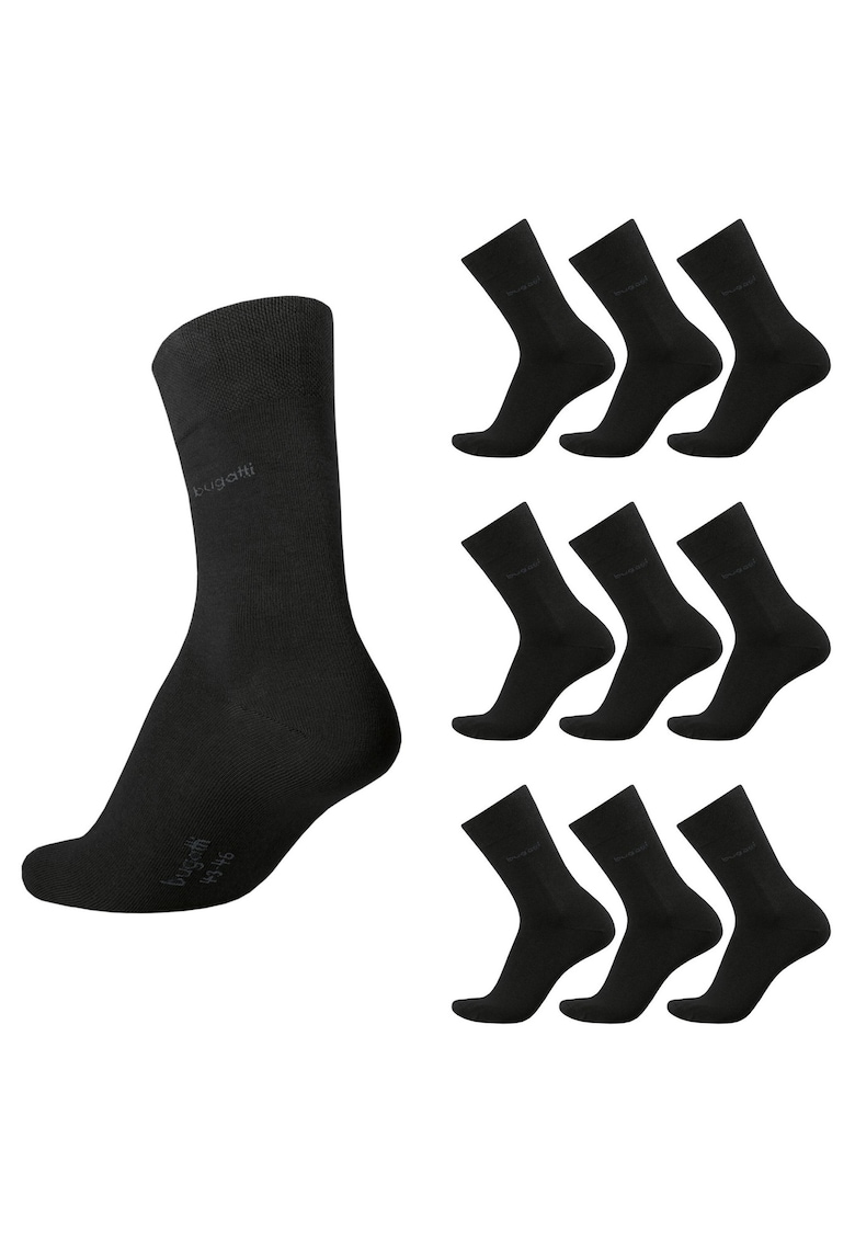 Sosete Barbati Set 9 Perechi 6703x9 - Negru