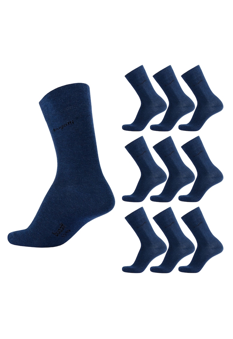 Sosete Barbati Set 9 Perechi 6703x9 - Albastru indigo
