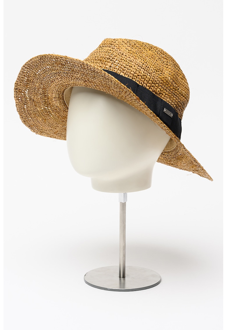 Palarie Fedora de paie Albury - Maro camel