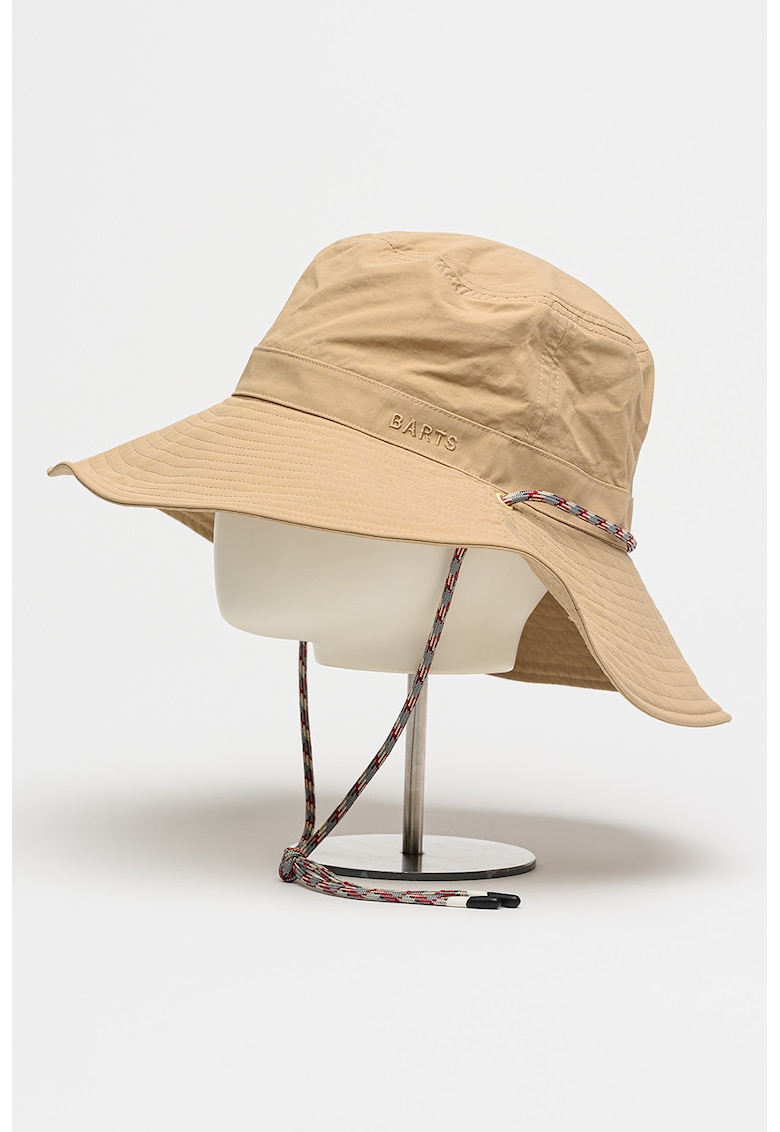 Palarie bucket cu logo brodat Zaron - Bej deschis