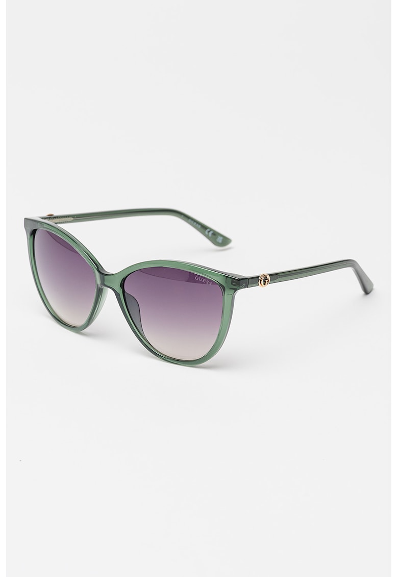Ochelari de soare cat-eye - Verde englez