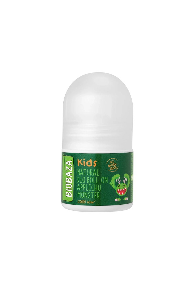 Deodorant natural roll-on pentru copii Applechu Monster - Kids - 30 ml