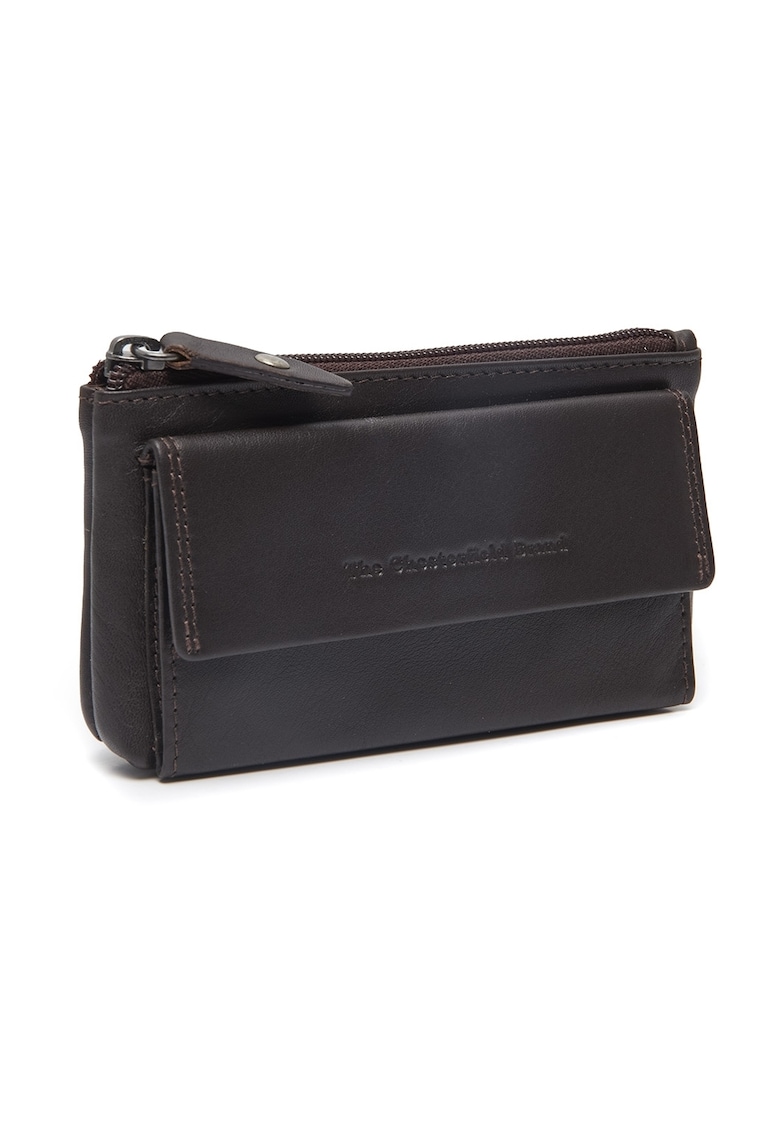 Portofel chei unisex piele naturala - Torano - - Maro