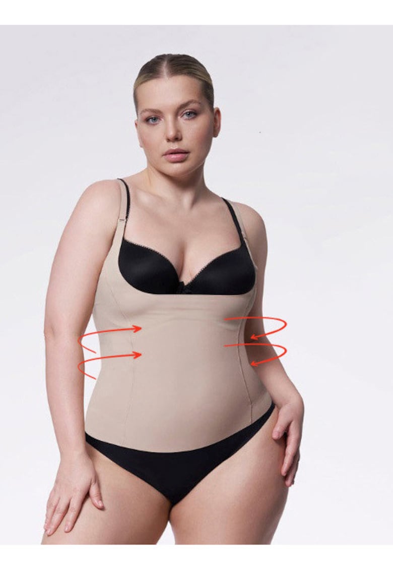 Maiou modelator invisible fara bust cu silicon 214 - Natur