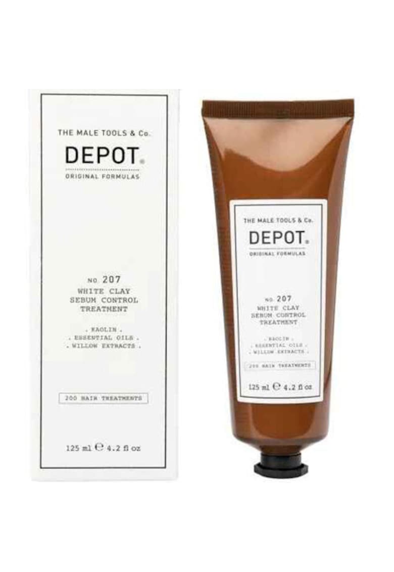Tratament pentru controlul sebumului cu argila alba 207 Depot - 125 ml