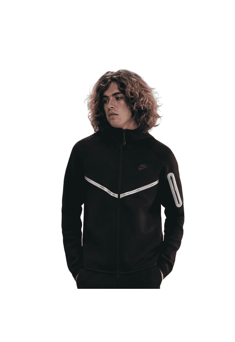 Bluza cu fermoar M Nk Tech Flc Wr Fz Jkt Reflec