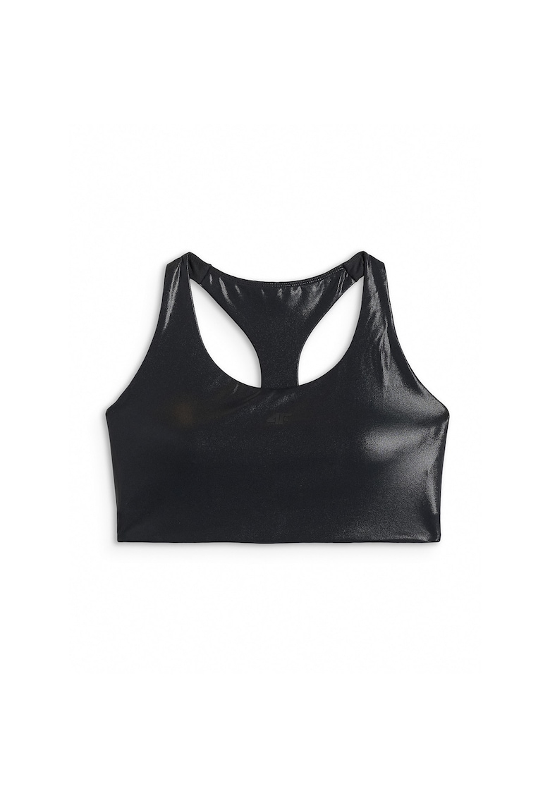 Sutien de yoga cu suport redus pentru femei - negru - Negru