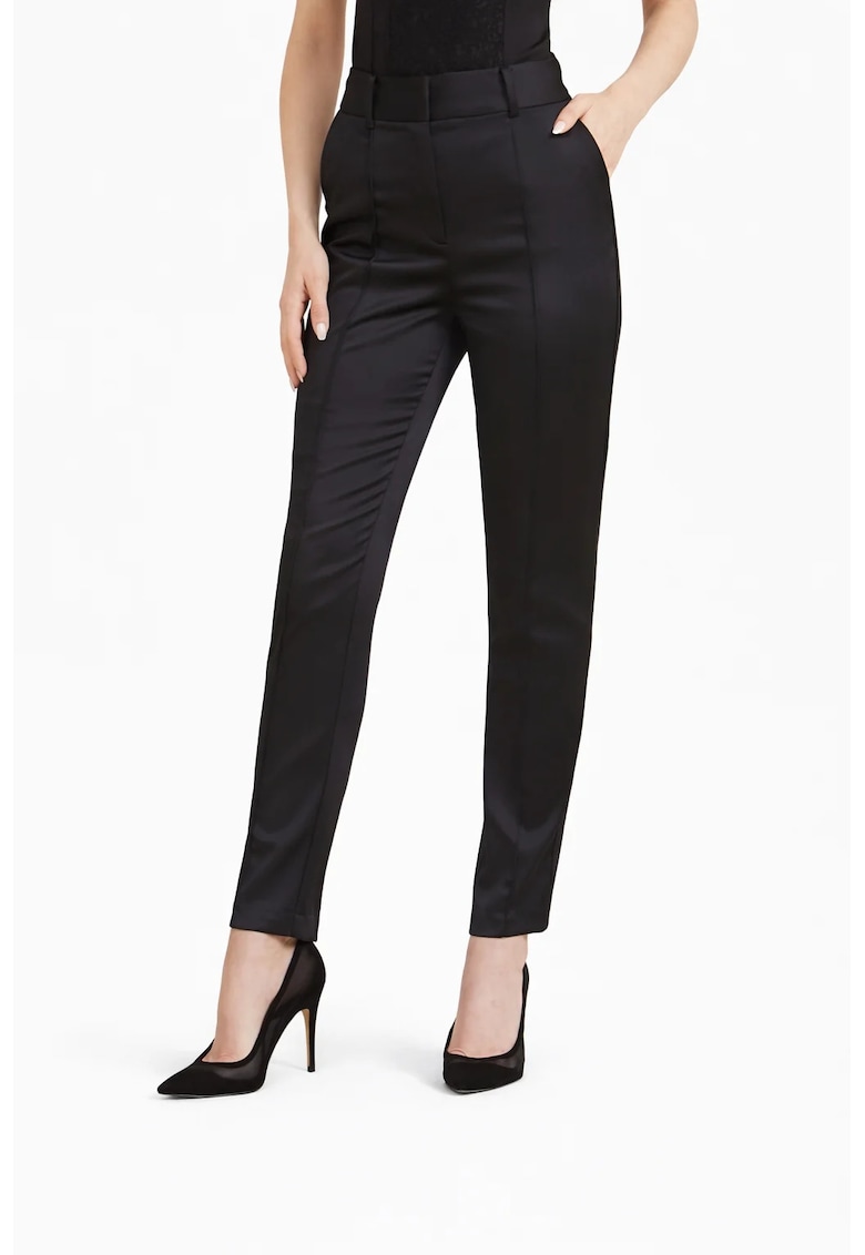 Pantaloni dama Marciano by Guess 3BGB14 Negru - Negru