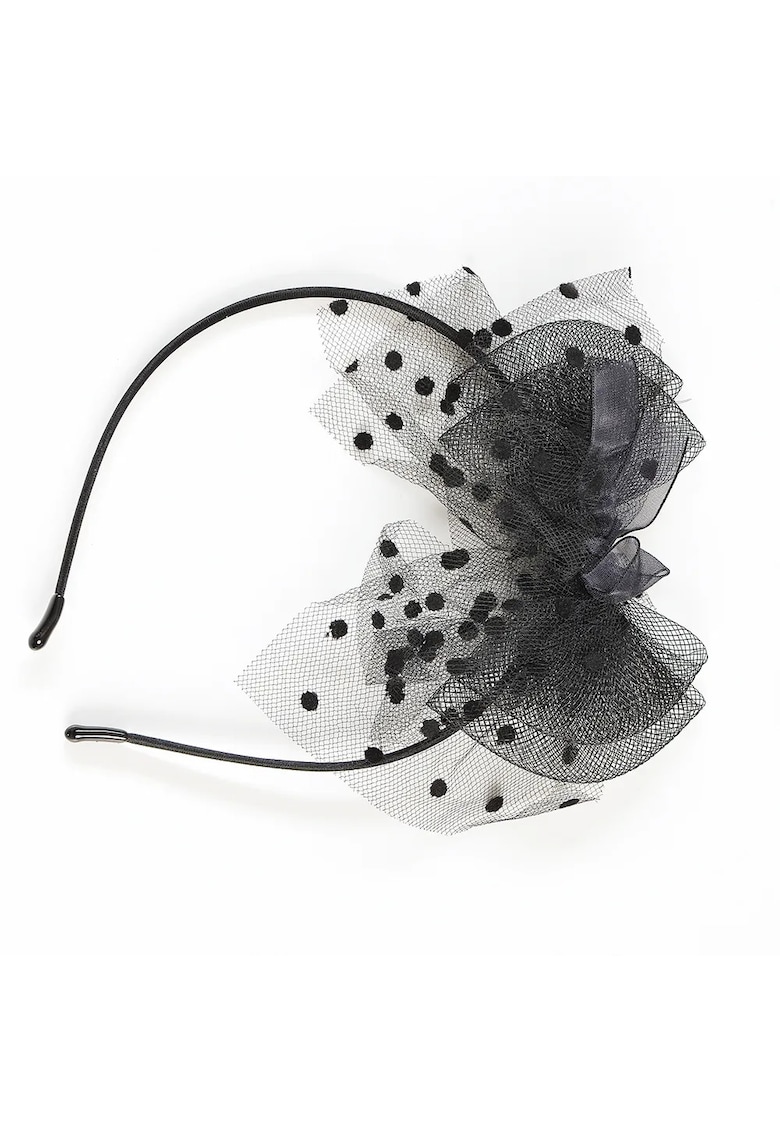 Bentită de păr - neagră - 14x12cm