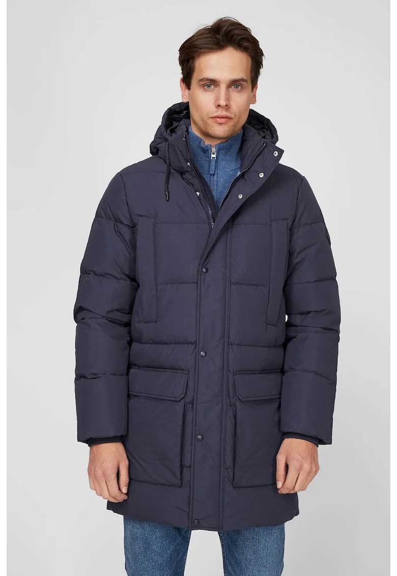 Geaca barbati cu puf 7006104 Bleumarin - Bleumarin