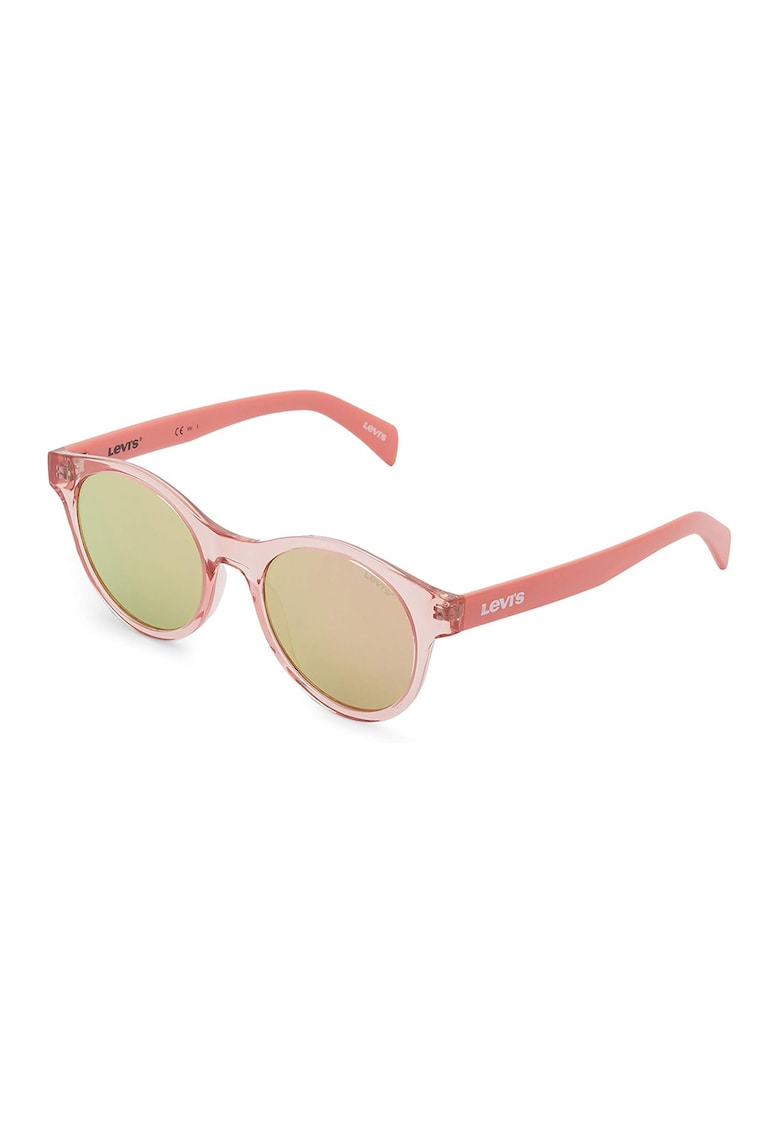 Ochelari de soare rotunzi cu logo - Coral