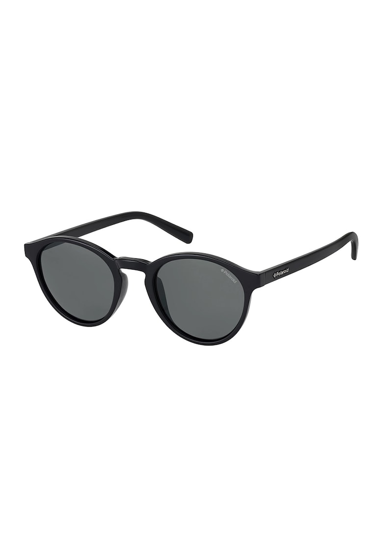 Ochelari de soare rotunzi cu lentile polarizate - Negru