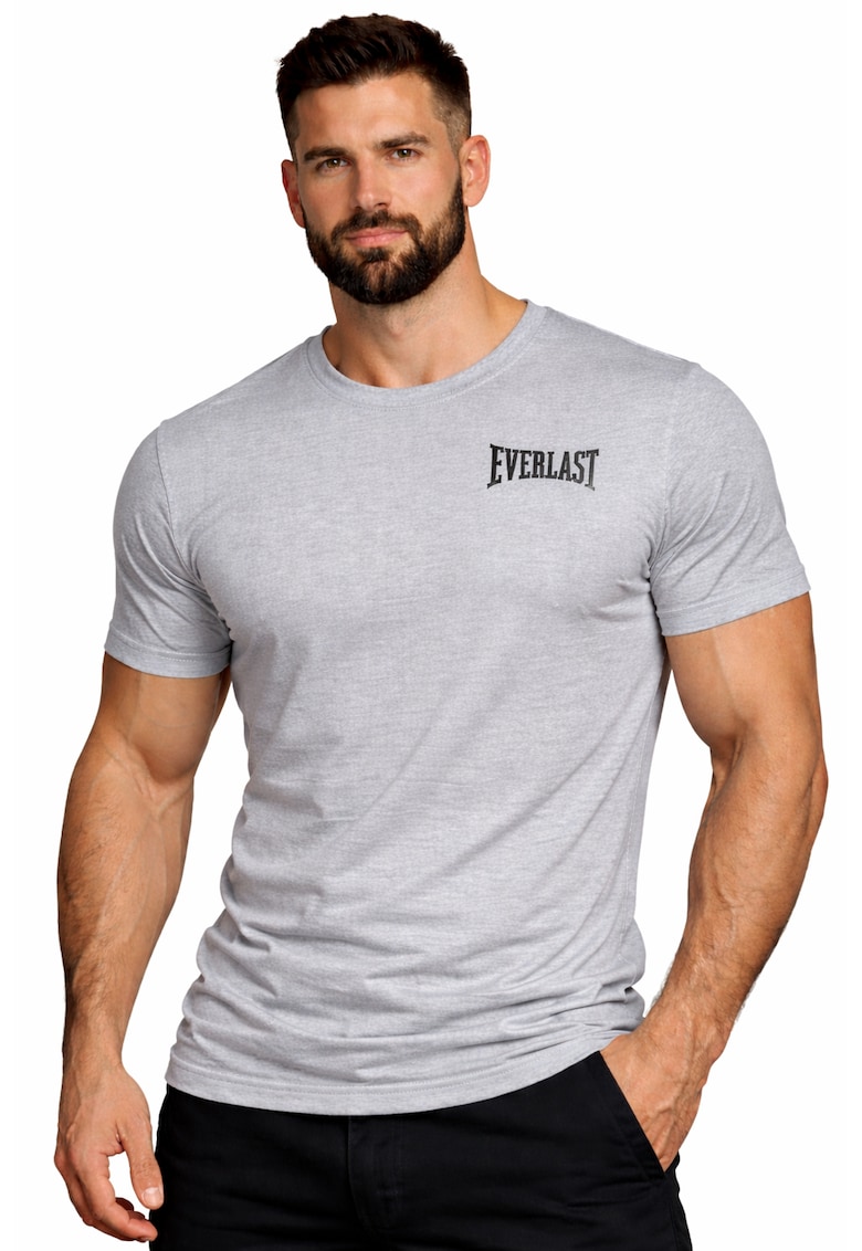 Tricou din amestec de bumbac cu detaliu text