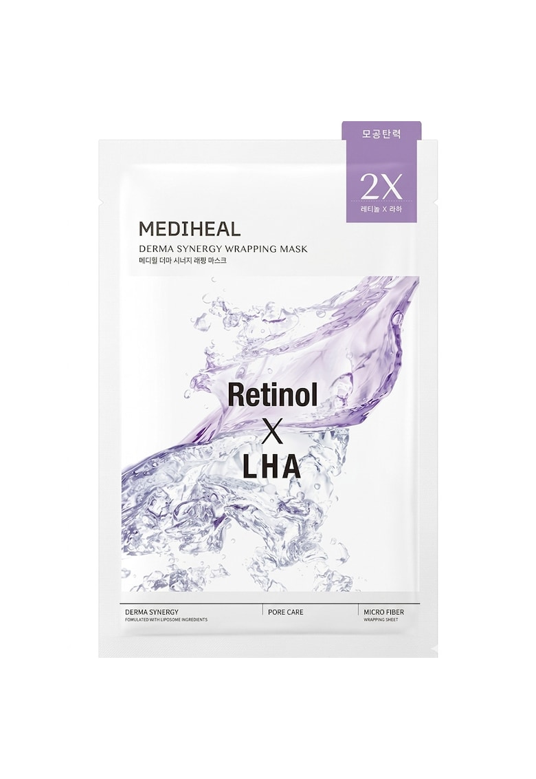 Masca de fata - Derma Synergy Wrapping Retinol X LHA Pore - 25 ml