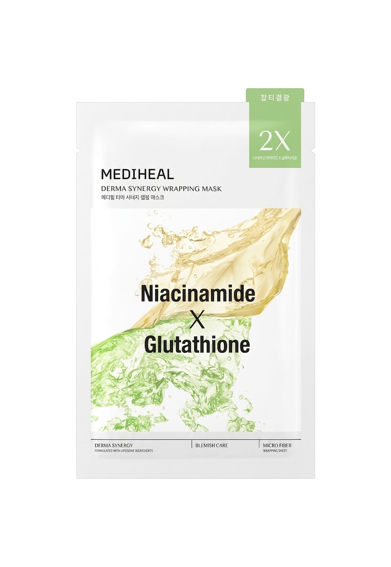 Masca de fata - Derma Synergy Wrapping Niacinamide X Glutathione - 25 ml
