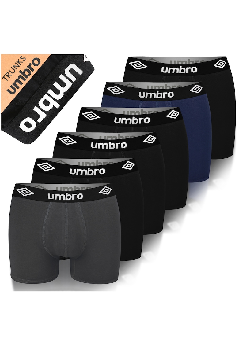 Set 6 Boxeri Barbati - Model BM568 - Bumbac - Multicolor
