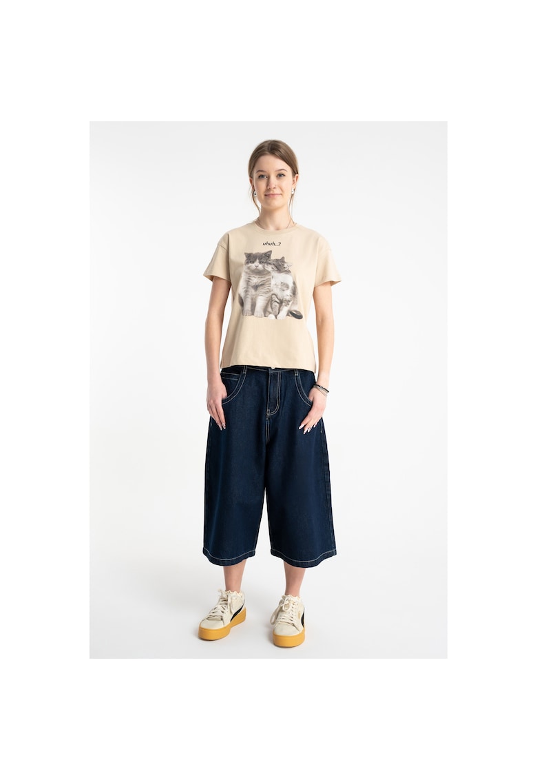 Blugi cu croiala ampla Jorts