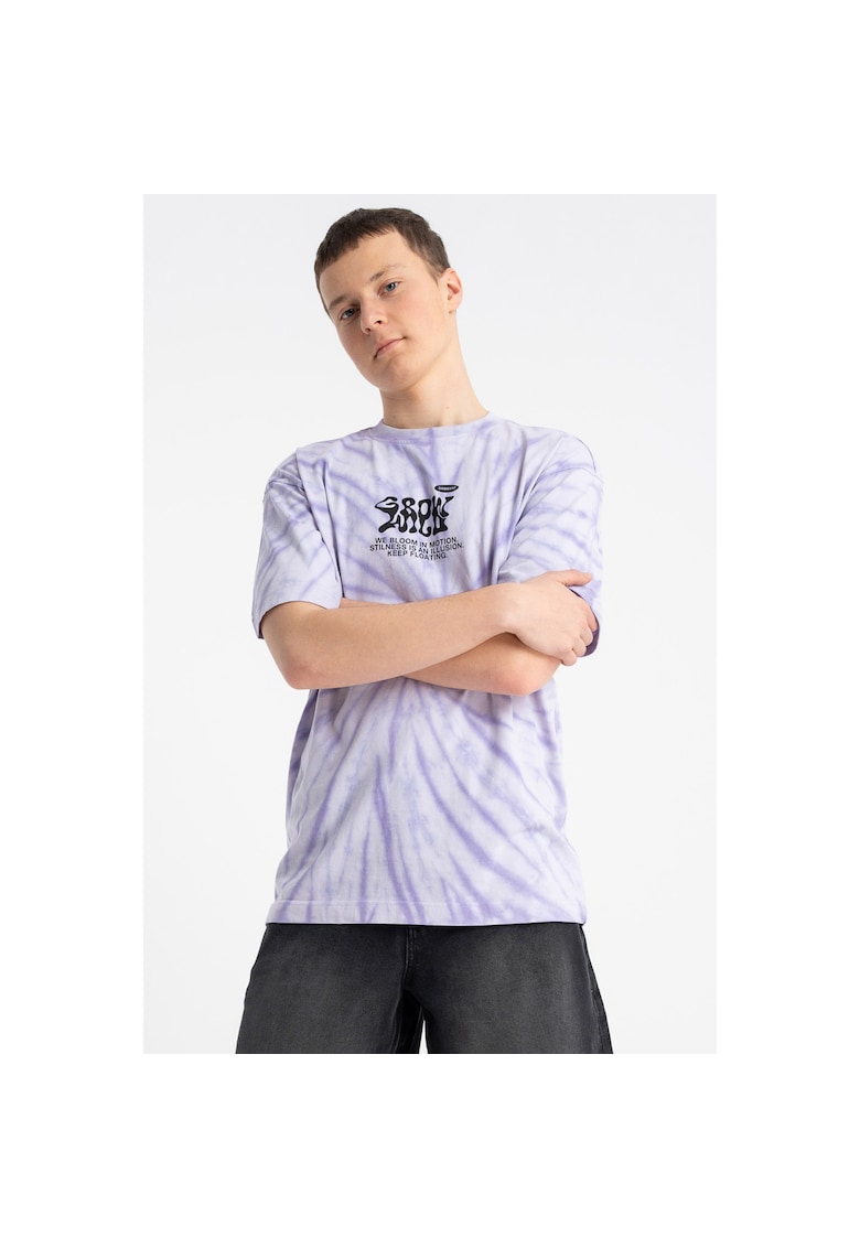 Tricou LOOSE cu imprimeu tie dye