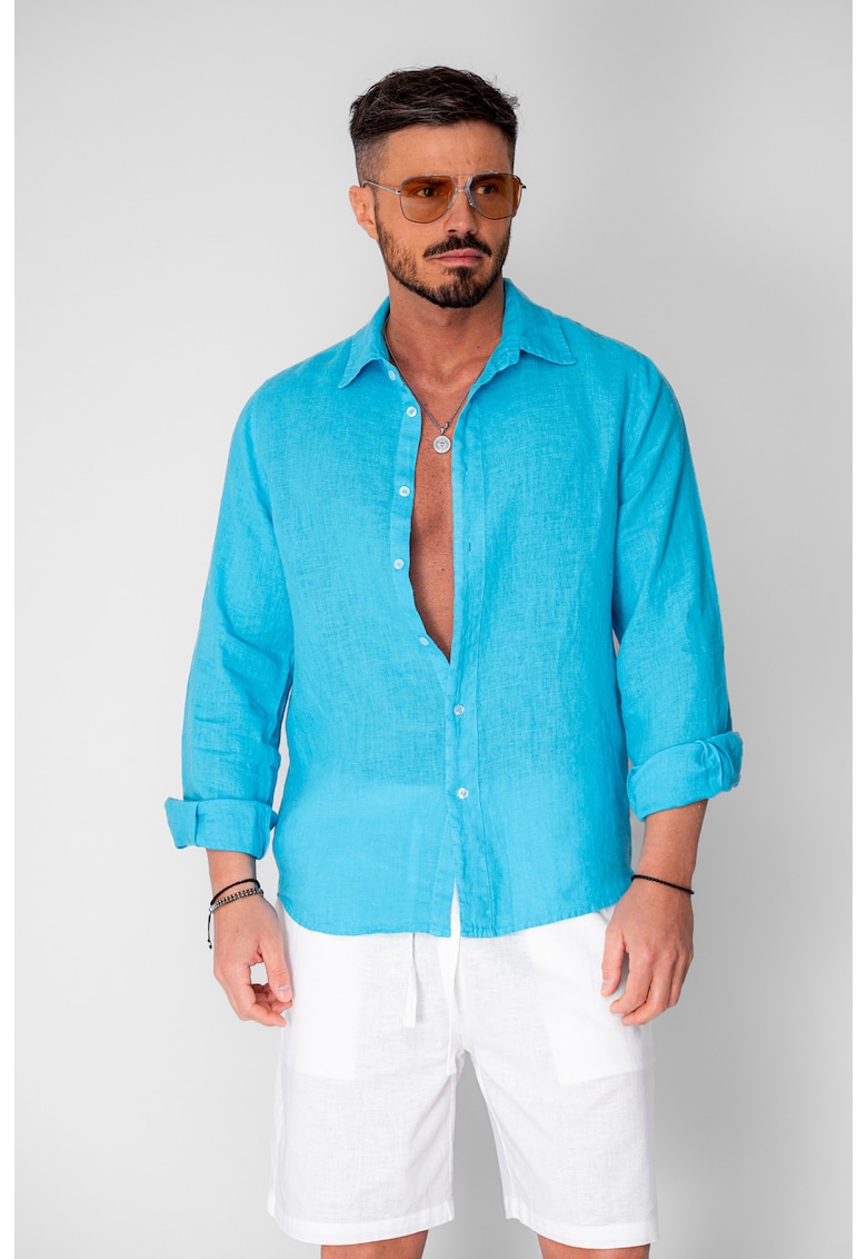 Camasa din 100% In Turquoise 20748 - Turcoaz