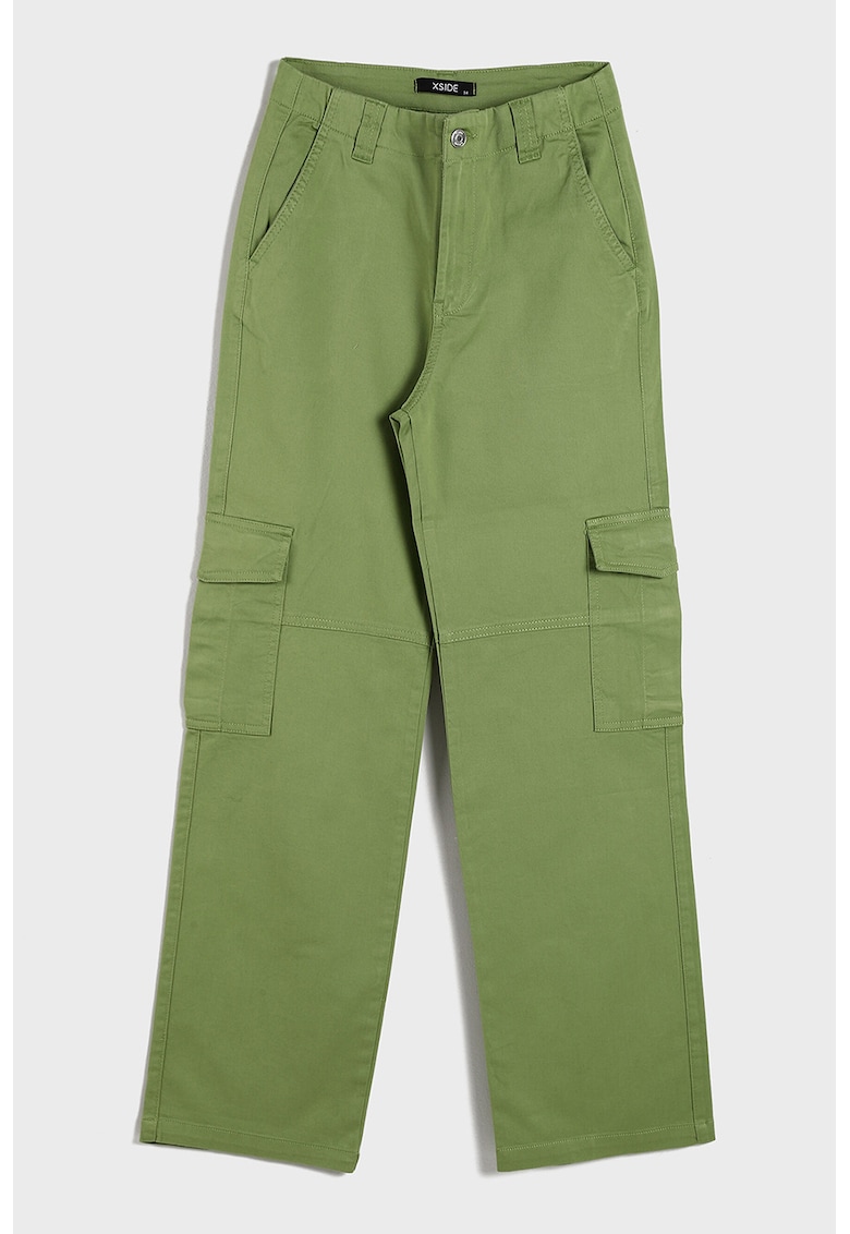 Pantaloni cargo drepti