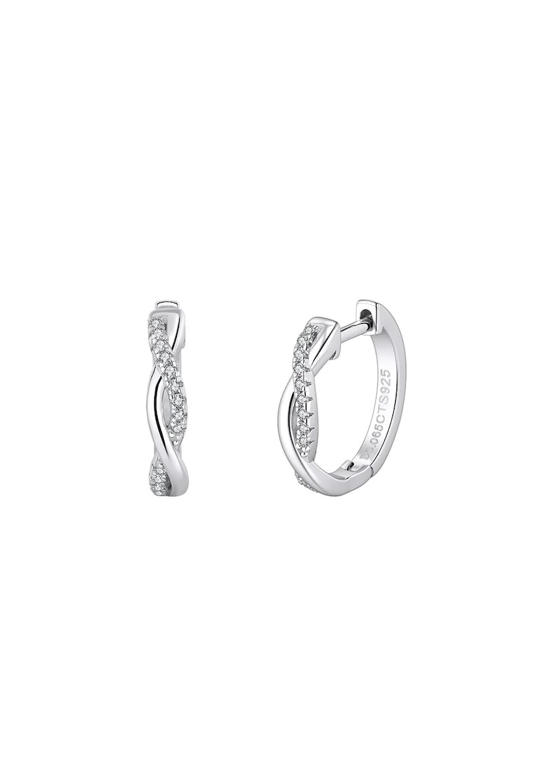 Cercei Infinity Glow Moissanite - Argint 925