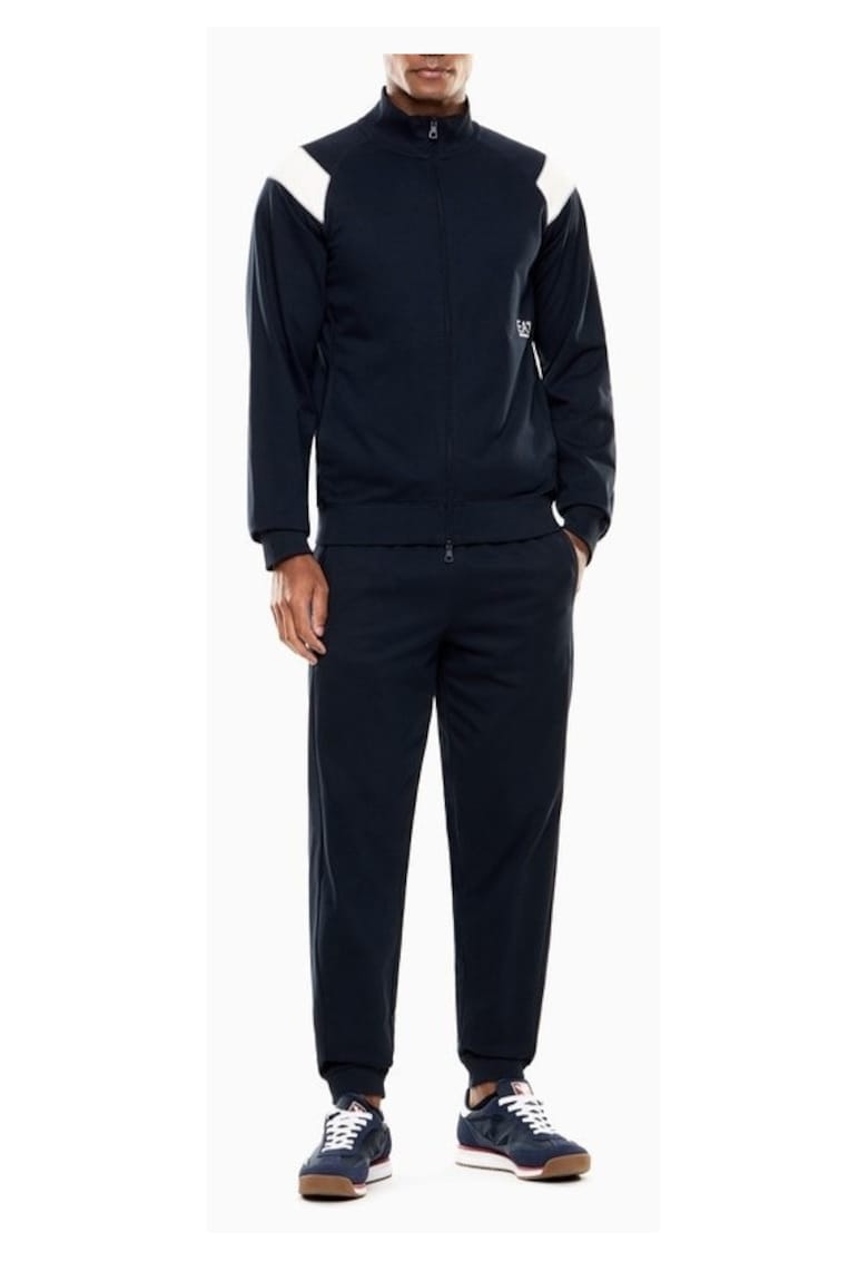 Trening TRAIN CORE ID M T-SUIT T-TOP FZ CH LIGHT COFT-7M001281-AF12681-UB102