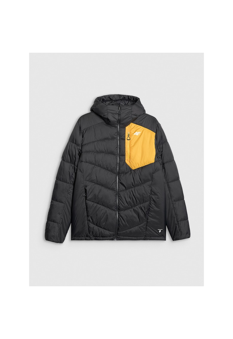 Jacheta de trekking din puf pentru barbati cu umplutura Primaloft Silver - negru - Negru