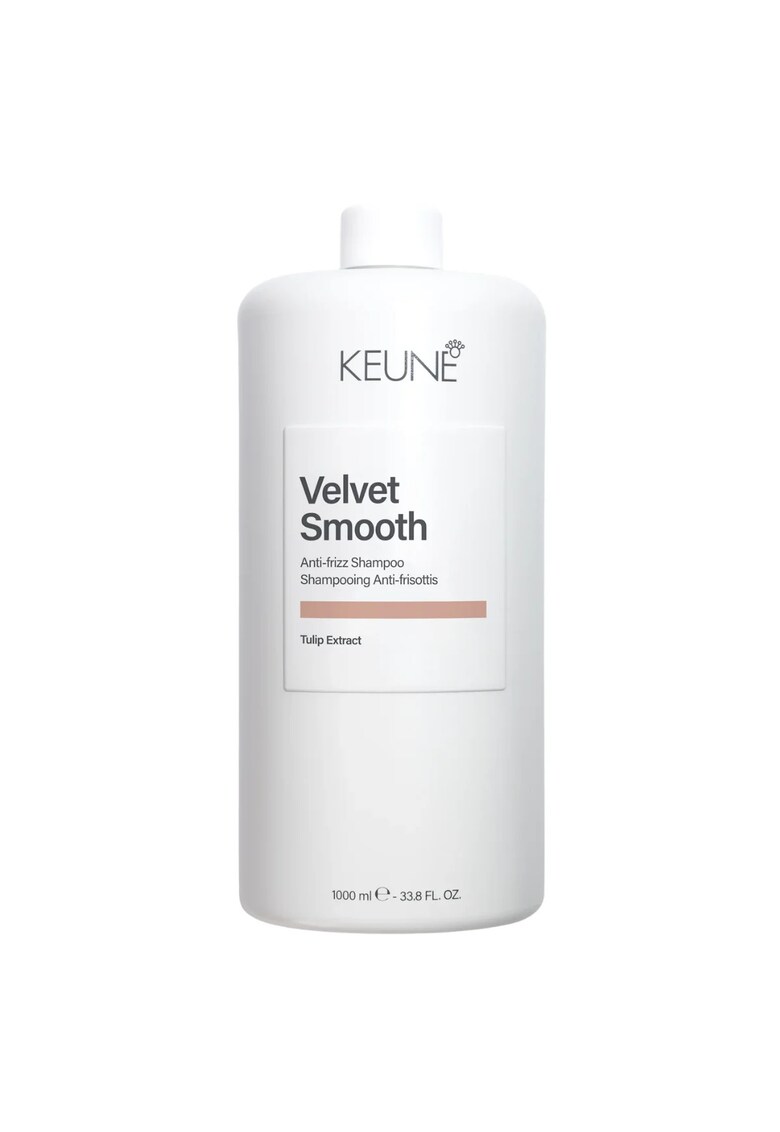 Sampon pentru disciplinarea parului rebel Care Velvet Smooth Shampoo - 1000 ml