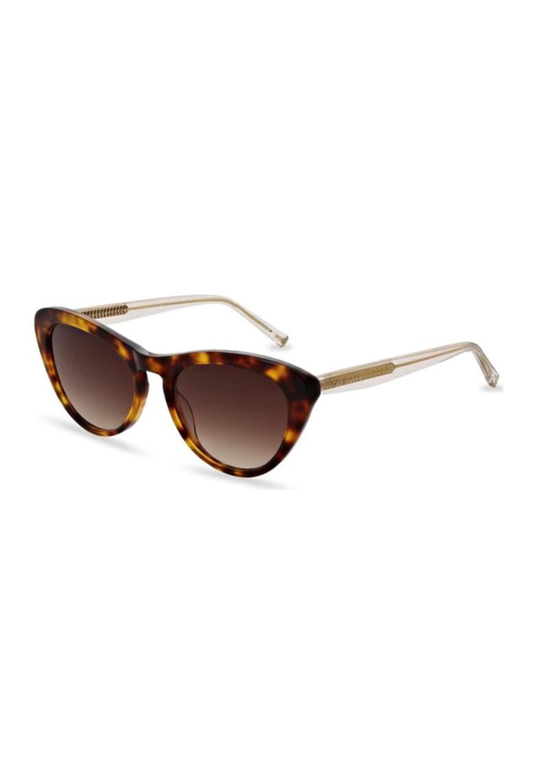 Ochelari de soare cat-eye Violet - Maro/Transparent
