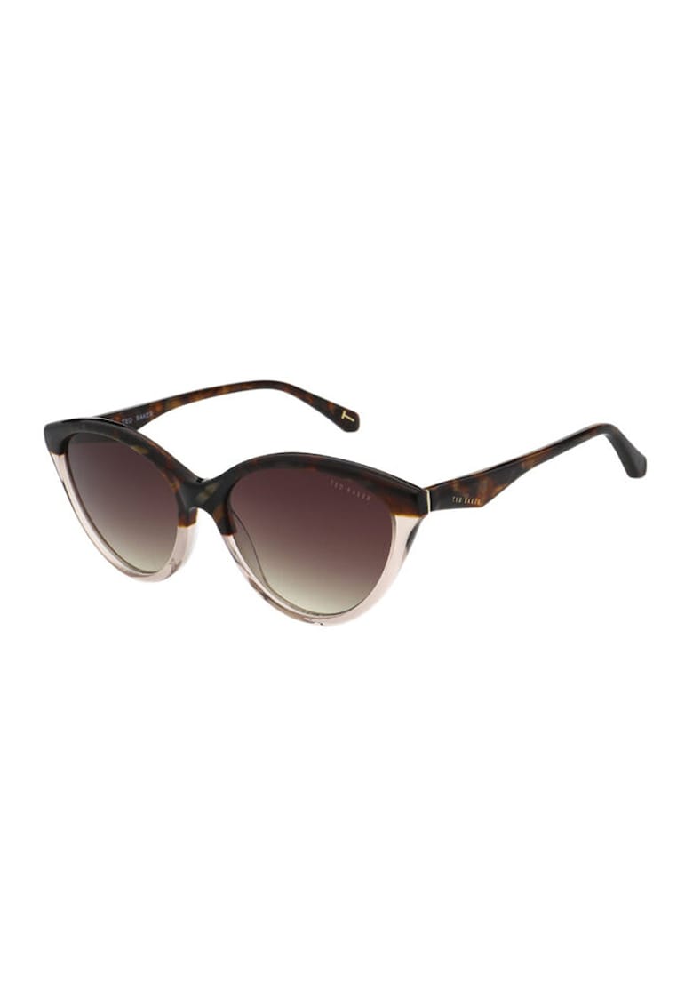 Ochelari de soare cat-eye - Maro