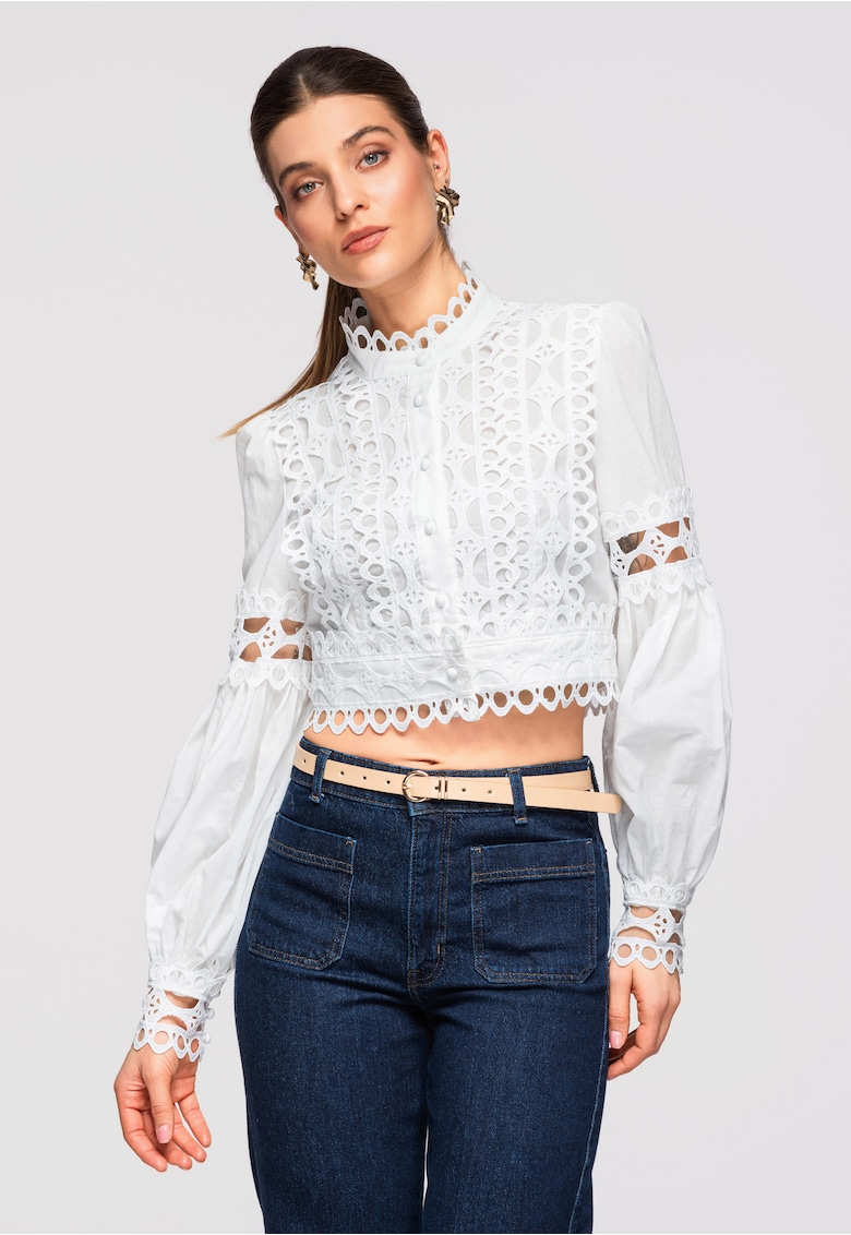 Camasa scurta OW-SH-E0013 - Alb