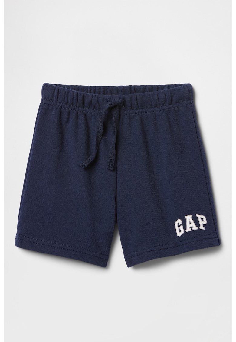Pantaloni scurti cu talie ajustabila - Bleumarin