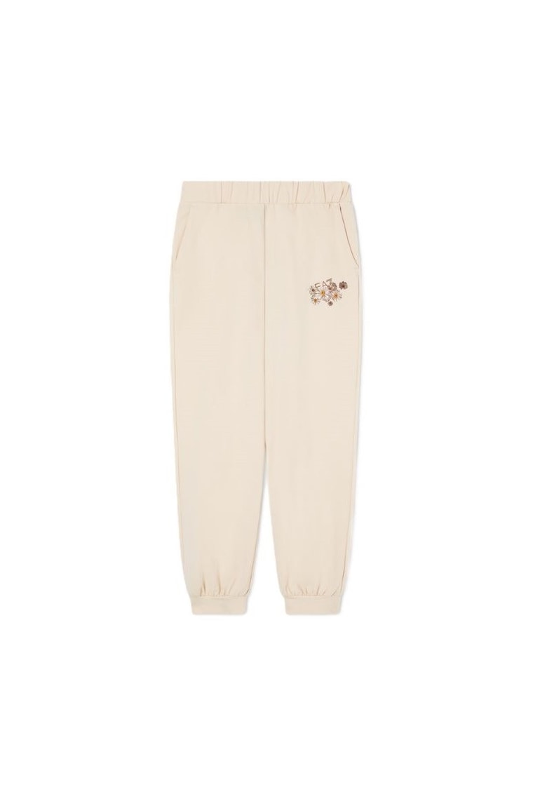 Pantaloni sport pentru fete - bej - pentru - Bej