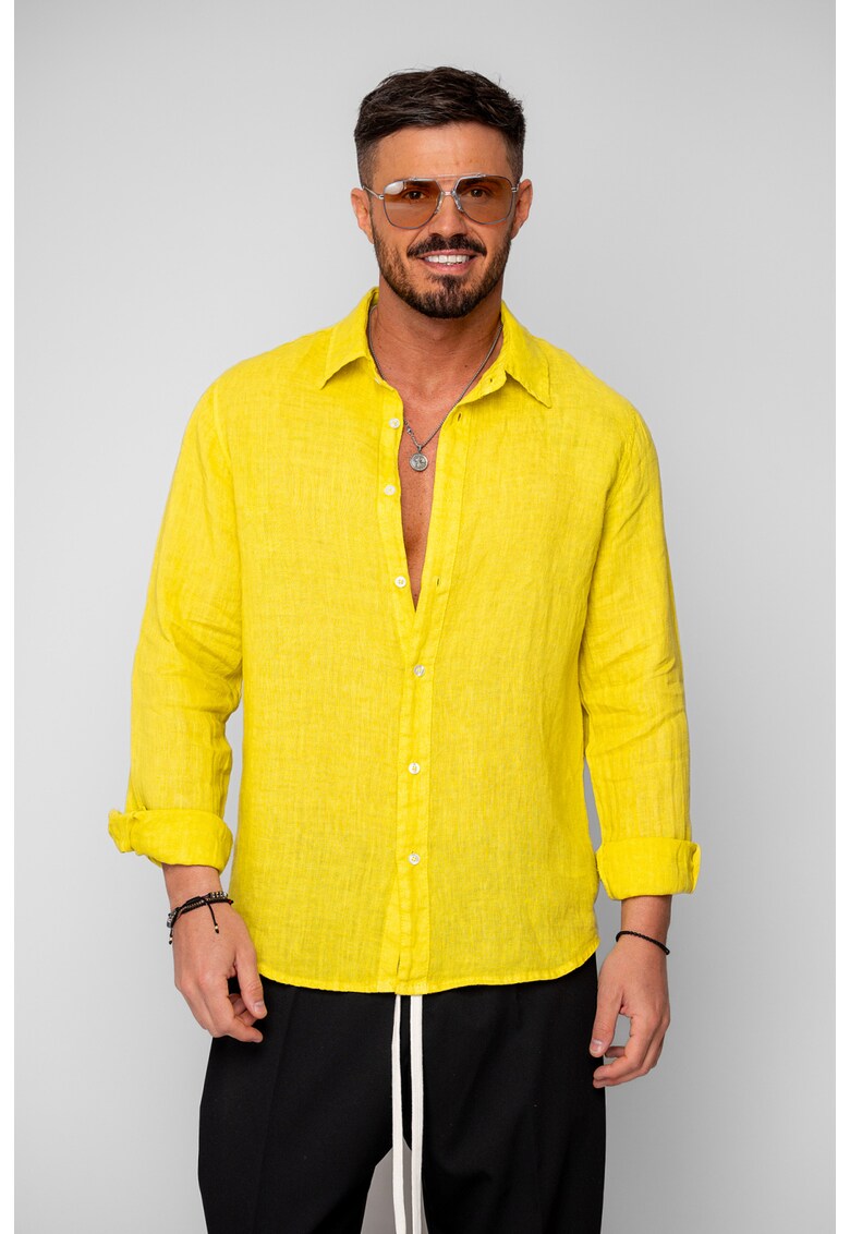 Camasa din 100% In Yellow 20729 - Galben