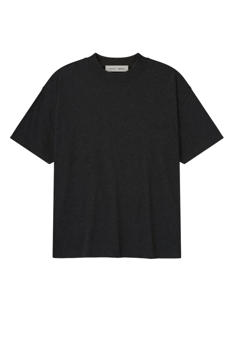 Essentials Tee Vintage Black Men - Negru