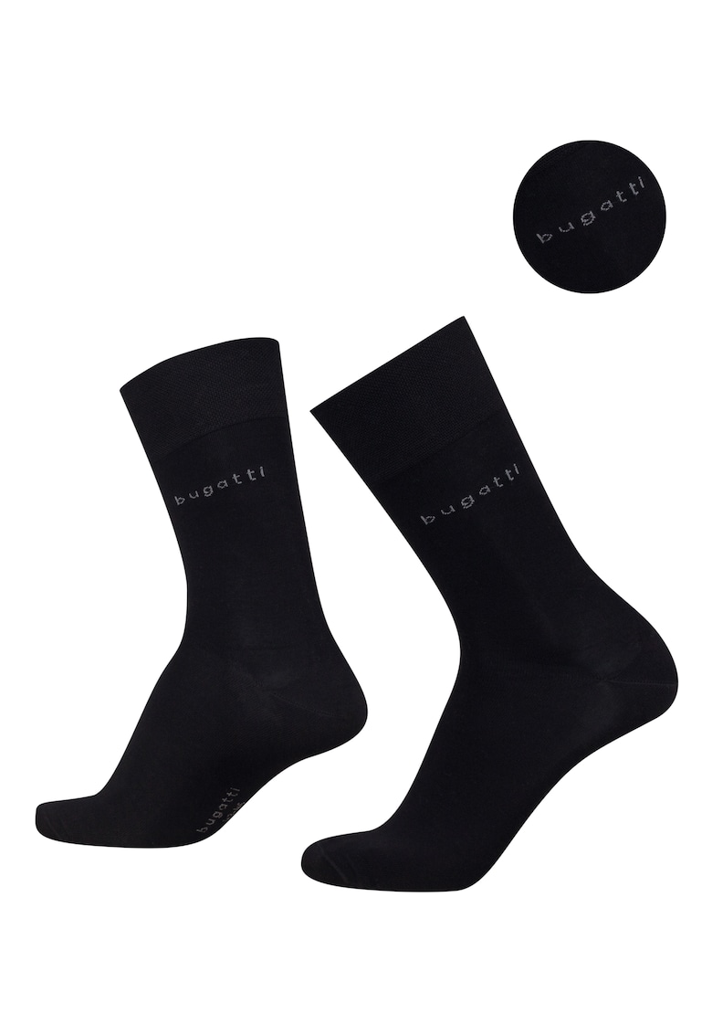 Sosete Barbati din Bambus Set 2 Perechi - 61134 - Negru