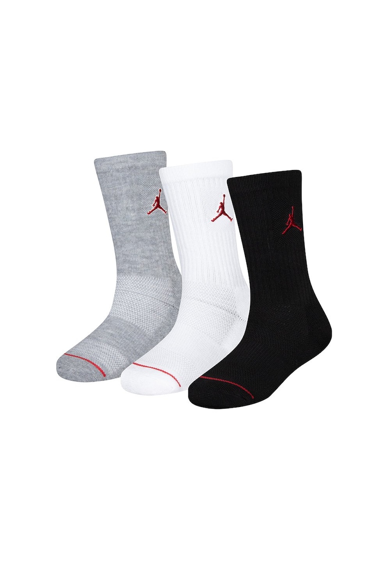 Set 3 Perechi Sosete Jordan Jumpman High K UJ0010-042 - Baieti - Multicolor
