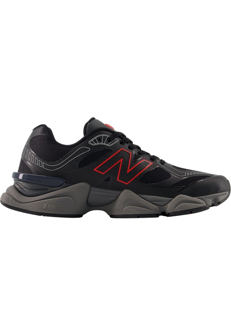 Pantofi sport 9060 58470 - Rosu/Negru