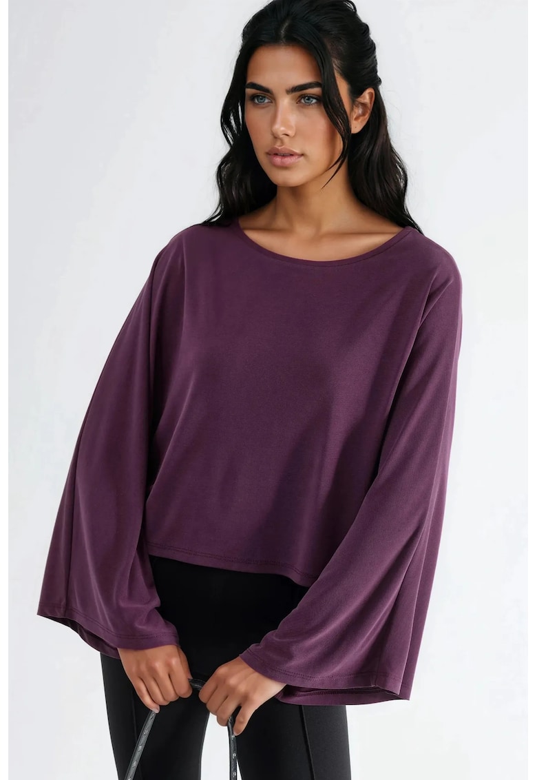 Bluza dama - Modal/Poliester - Mov