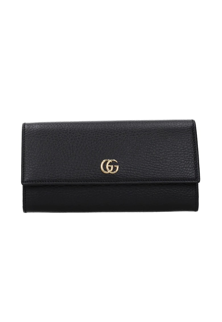 Portofel continental GG Marmont F86056 - Negru - 19.5 x 10 x 3.5 cm