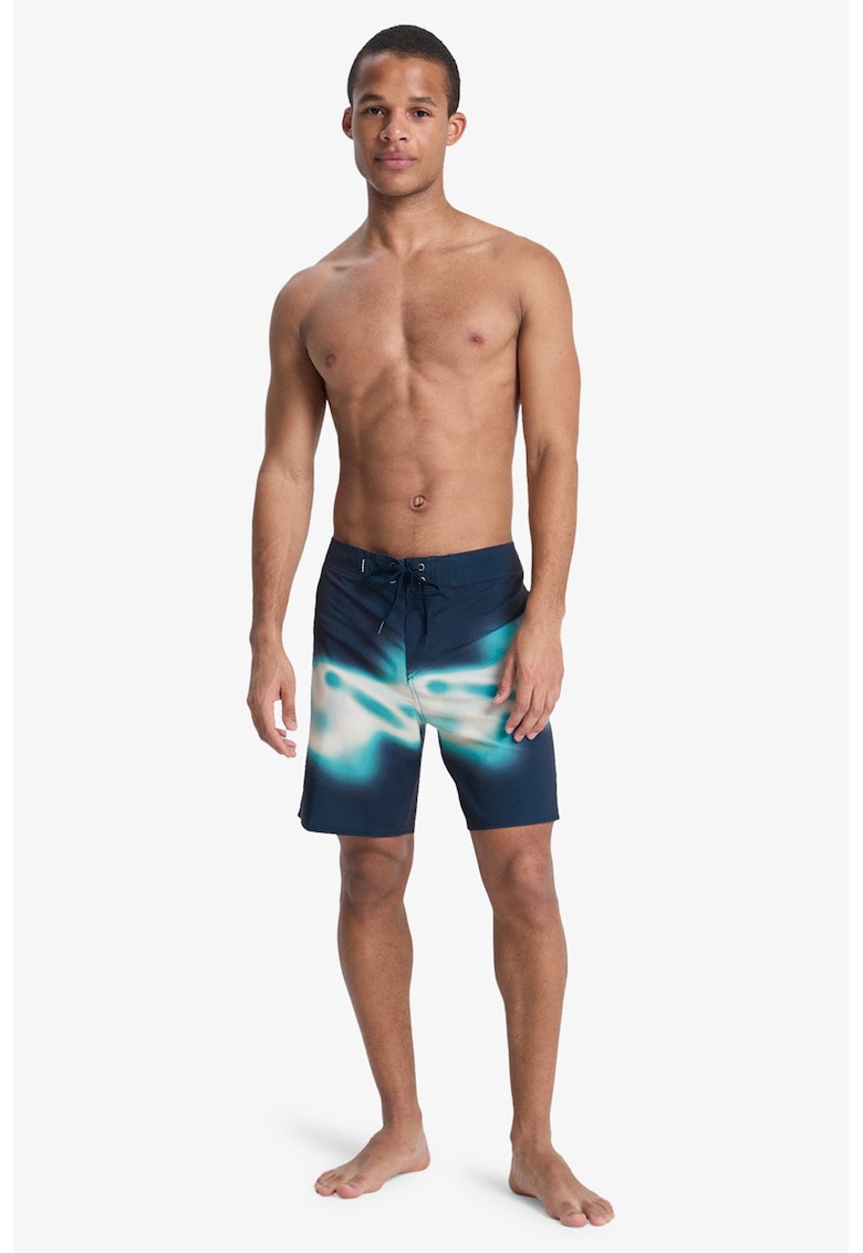 Bermude de baie Surfsilk - Albastru/Bej deschis