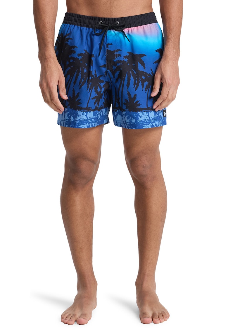 Pantaloni scurti de baie Everyday 15"" - Negru/Albastru royal/Roz