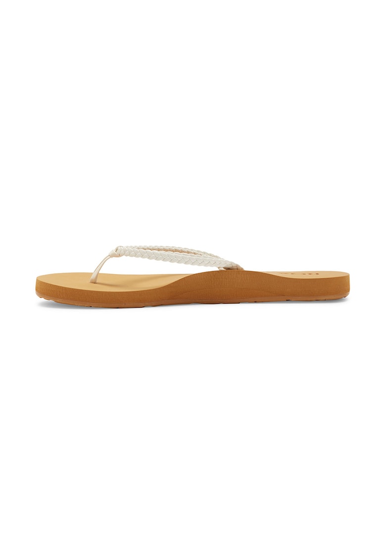 Papuci flip-flop cu barete impletite Costas