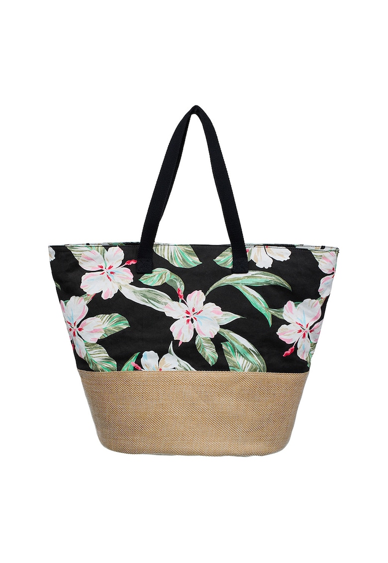Geanta cu maner Waikiki Life - Verde/Negru/Maro nisip